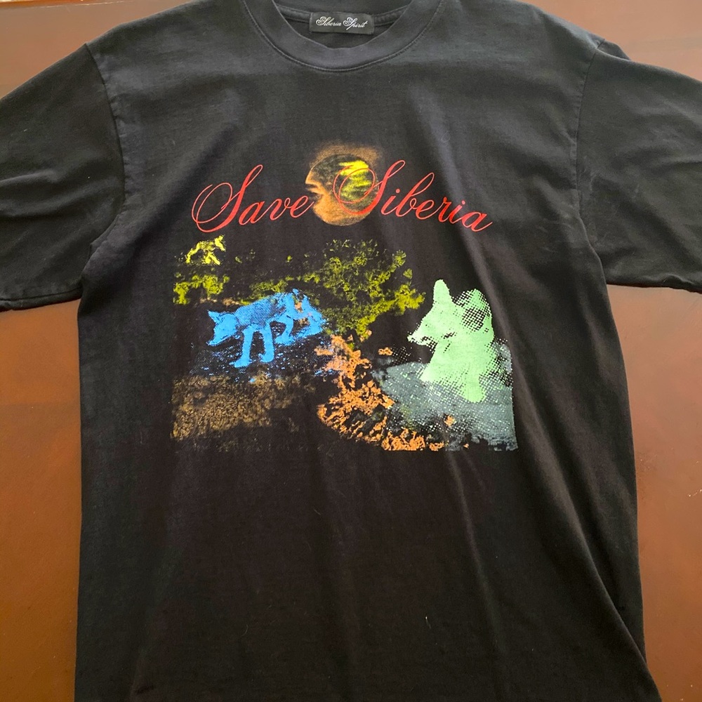 Very comfy shirt, heavy weight but very breathable, it’s siberia hills. Want $75